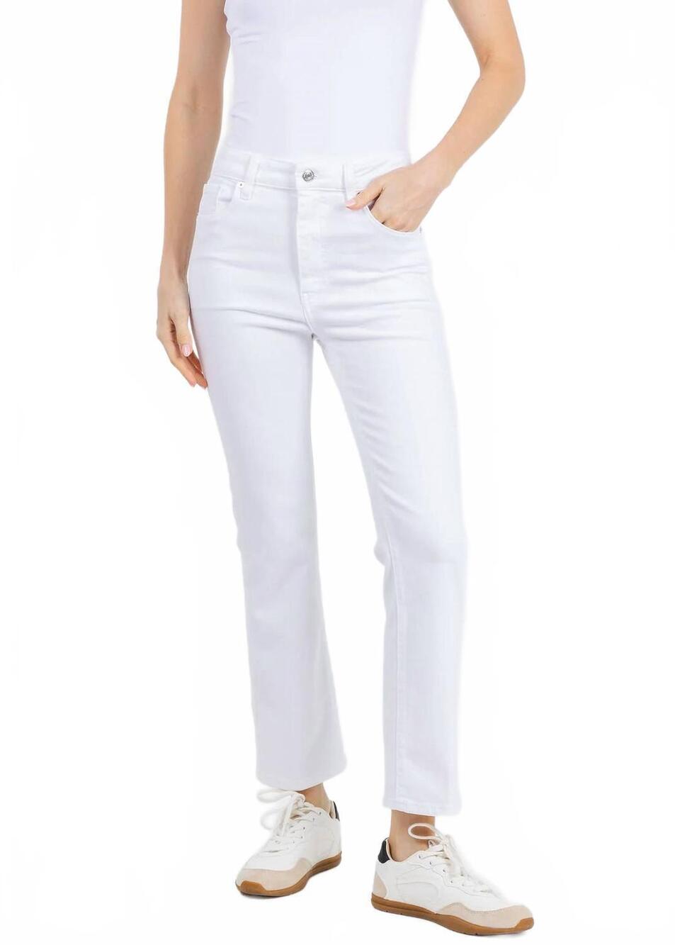NEW FRAME reboot crop jeans in white